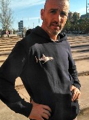 Sudadera surfera de hombre - Respect Our Oceans