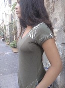 Vestido túnica con cuello pico - Tropical Style