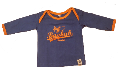 Camiseta marino vintage manga larga 100% algodón ecológico bébés Lagarto