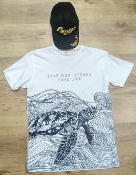 Camiseta manga corta algodón GOTS Save Our Oceans