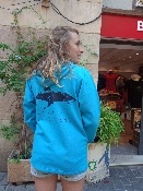 Sudadera zipper surfera Unisexe - Respect Our Oceans