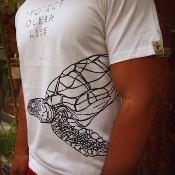 Camiseta manga corta algodón GOTS  Protect Ocean Life