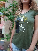 Camiseta manga corta Baobab Tree Blooming 100% algodón GOTS