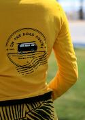 Sudadera surfera de mujer - On The Road Again -  Amarillo