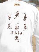 Camiseta manga larga de algodón - Afrika Style - 6 Lizards