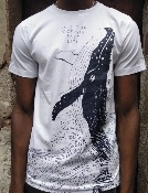 Camiseta manga corta algodón GOTS  Save Our Oceans Save Life