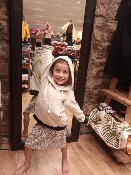 Sudadera con capucha de algodón suéter para niños y niñas 