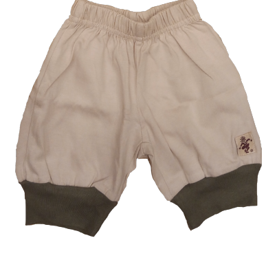 Pantalon beige 100% algodón ecológico para bébés