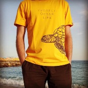 Camiseta manga corta algodón GOTS  Protect Ocean Life