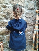 Sudadera con capucha zipper de algodón suéter para niñas