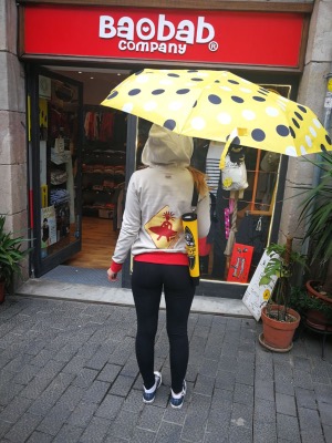 Paraguas de Pagua Topos 2