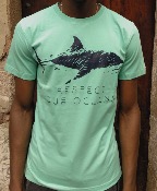 Camiseta manga corta algodón GOTS  Respect Our Oceans